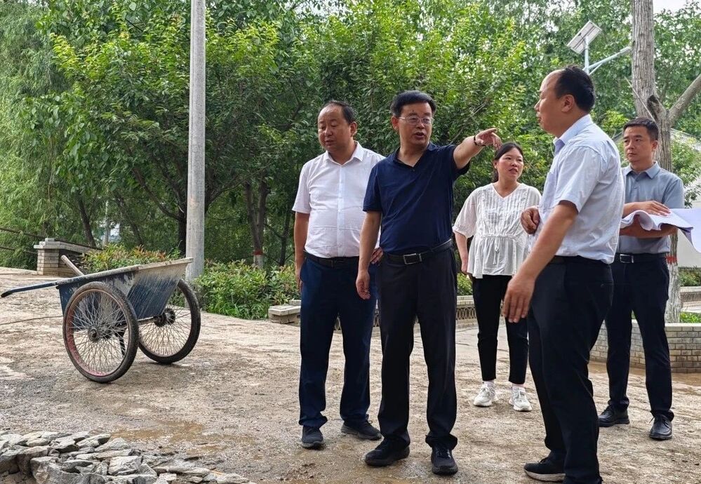 陈泽勇在三岔河镇调研省级乡村振兴示范镇建设·商州网——商州区融