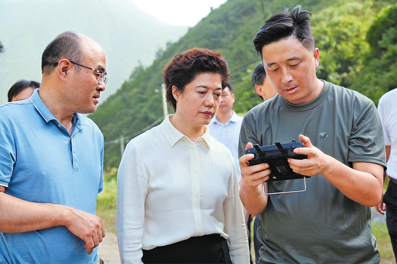 赵璟深入商州区督导检查防汛减灾工作