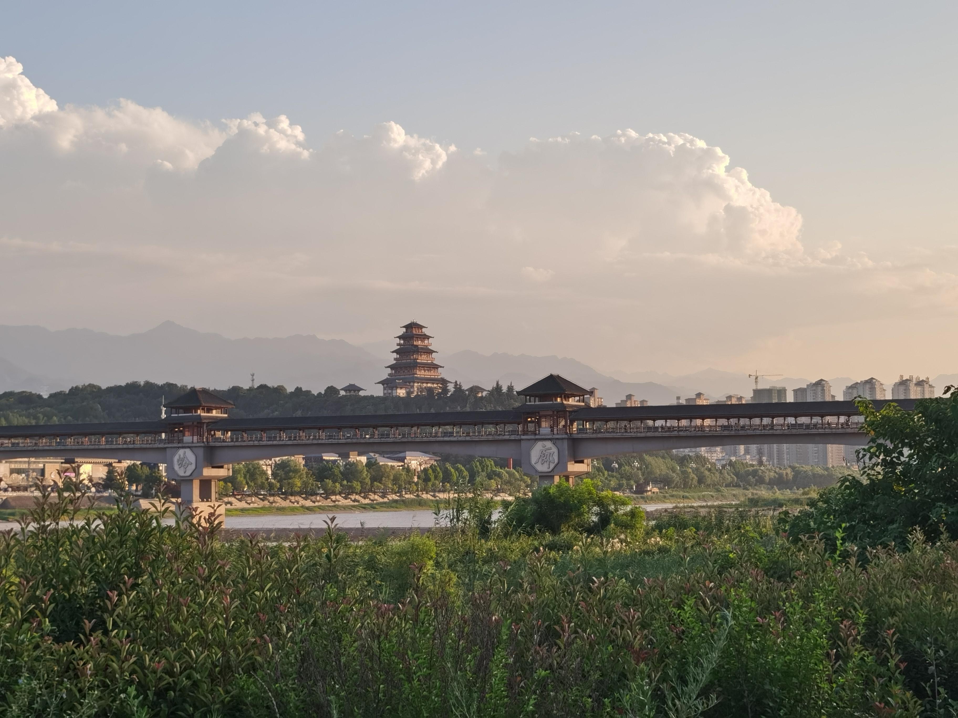 宝鸡渭河生态公园:绿意盎然的城市绿肺